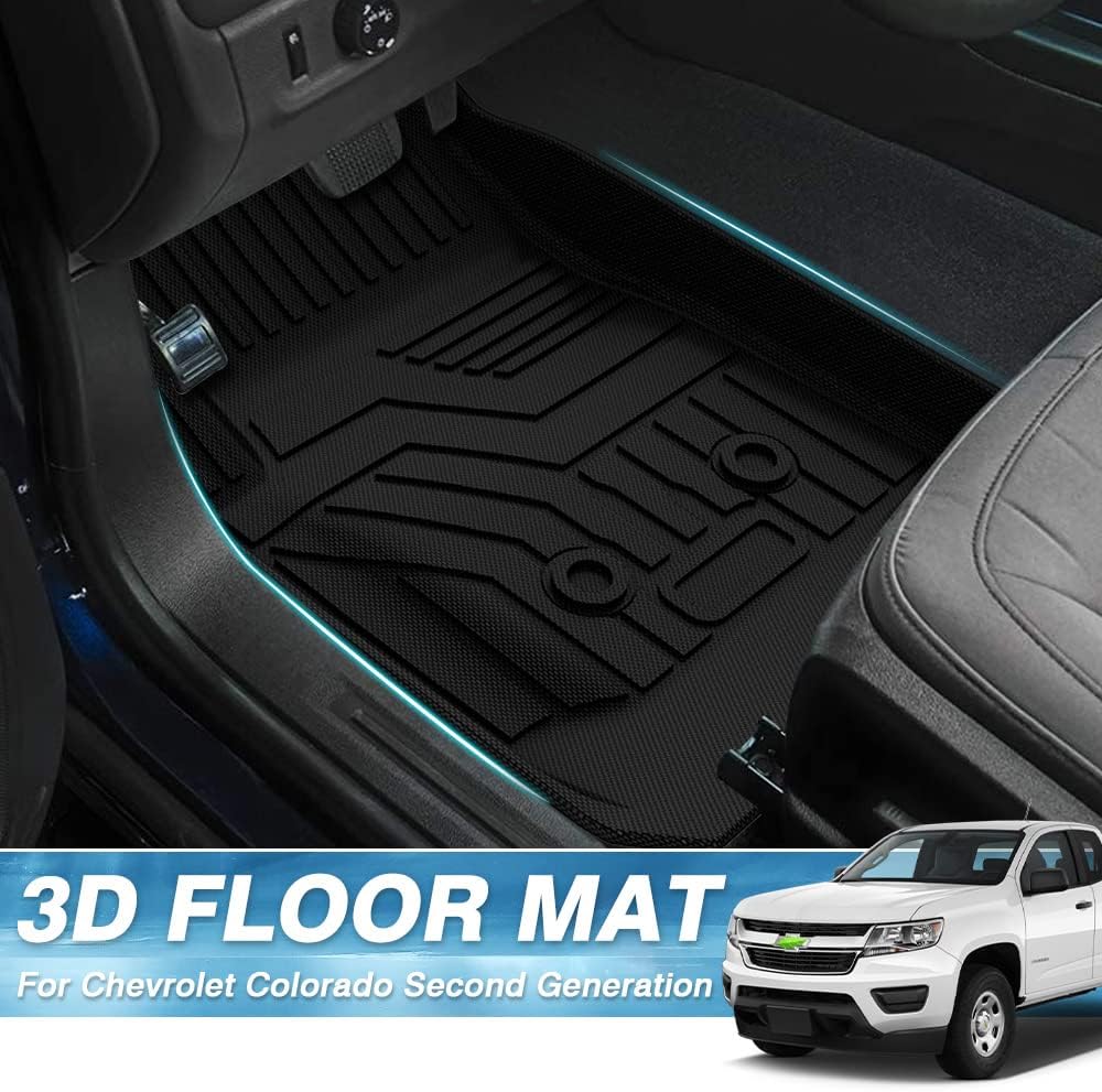 All Weather Front Floor Liners for Chevrolet Colorado GMC Canyon J496144