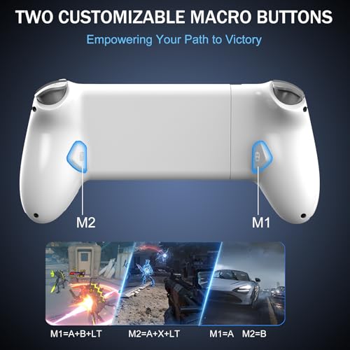 Midnight USB-C Bluetooth Mobile Gaming Controller F6648