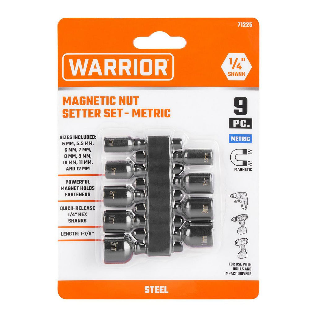 Magnetic Nut Setter Set, 9-Piece S223