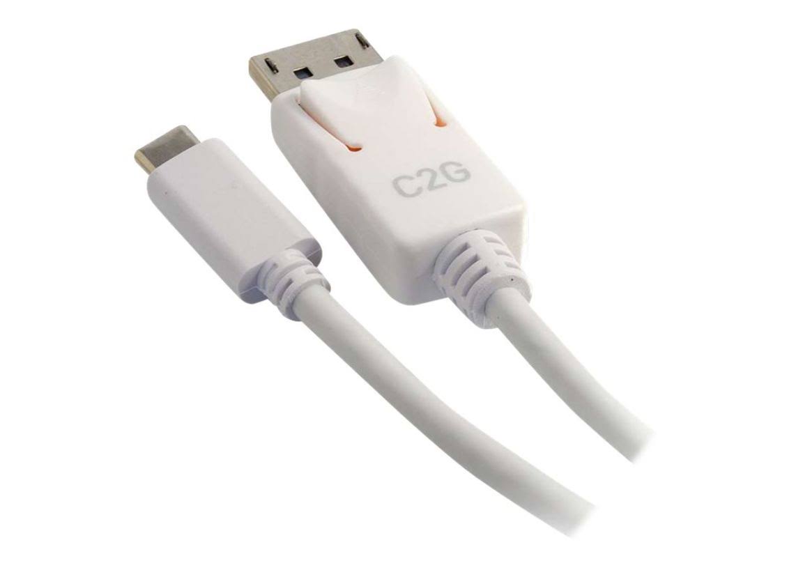 12ft USB C to DisplayPort 4K Cable White R479712