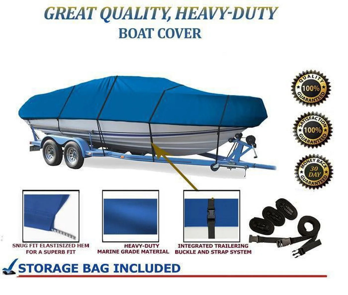 Blue Boat Cover C9383