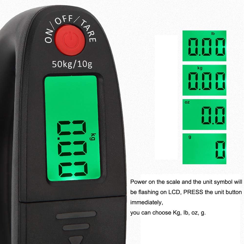 110lb 50kg Portable Digital Hanging Fish Scale P16881