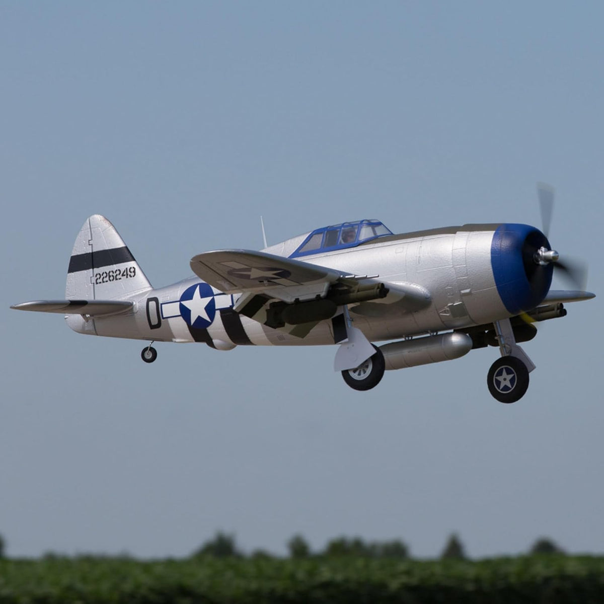 RC Airplane P-47 Razorback 1.2m BNF Basic Electric J63150
