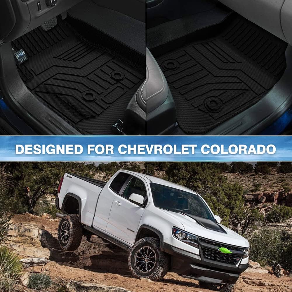All Weather Front Floor Liners for Chevrolet Colorado GMC Canyon J496144