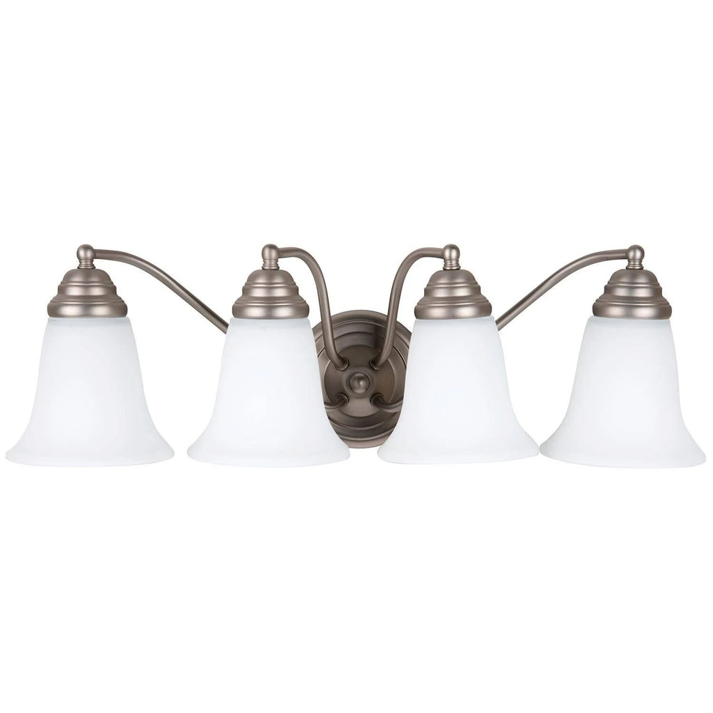 4 Light Vanity Brushed Satin Nickel H1087