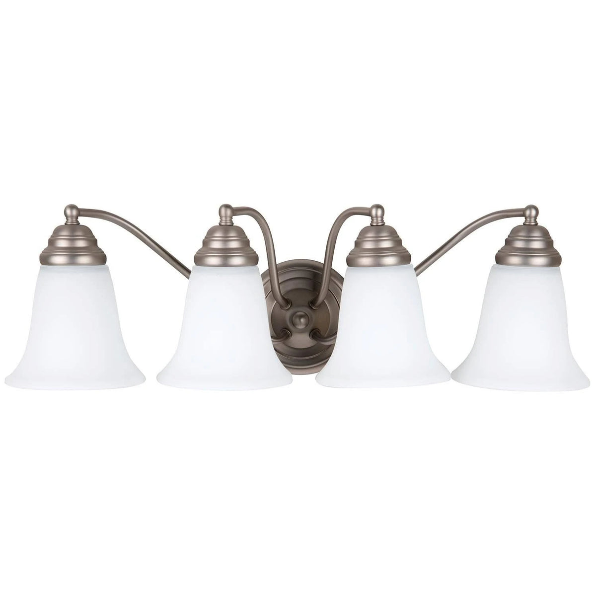 4 Light Vanity Brushed Satin Nickel H1087