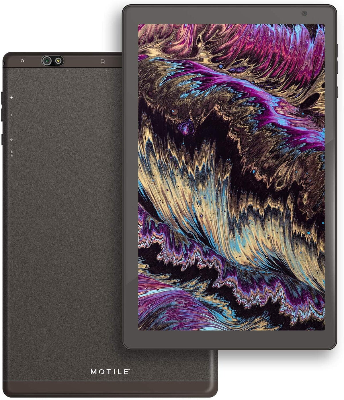 10.1” IPS Touch Screen Android Tablet, 32GB Storage (Dark Gray) O286475