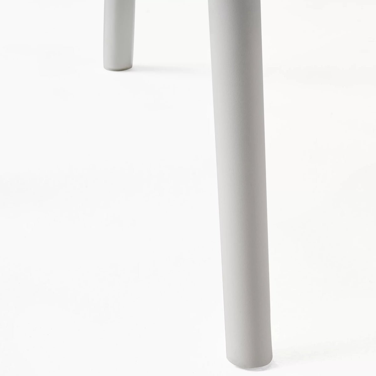 White Plastic Patio Dining Arm Chair Set of 2 F264431