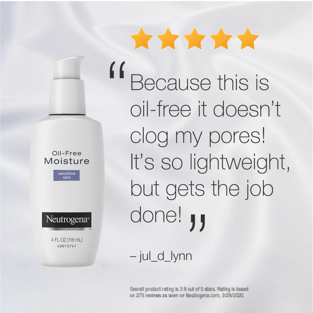 Ultra-Gentle Face Moisturizer, 4 fl oz K1665