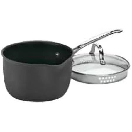 Non-Stick Hard Anodized 3-Qt. Saucepan with Cover I426