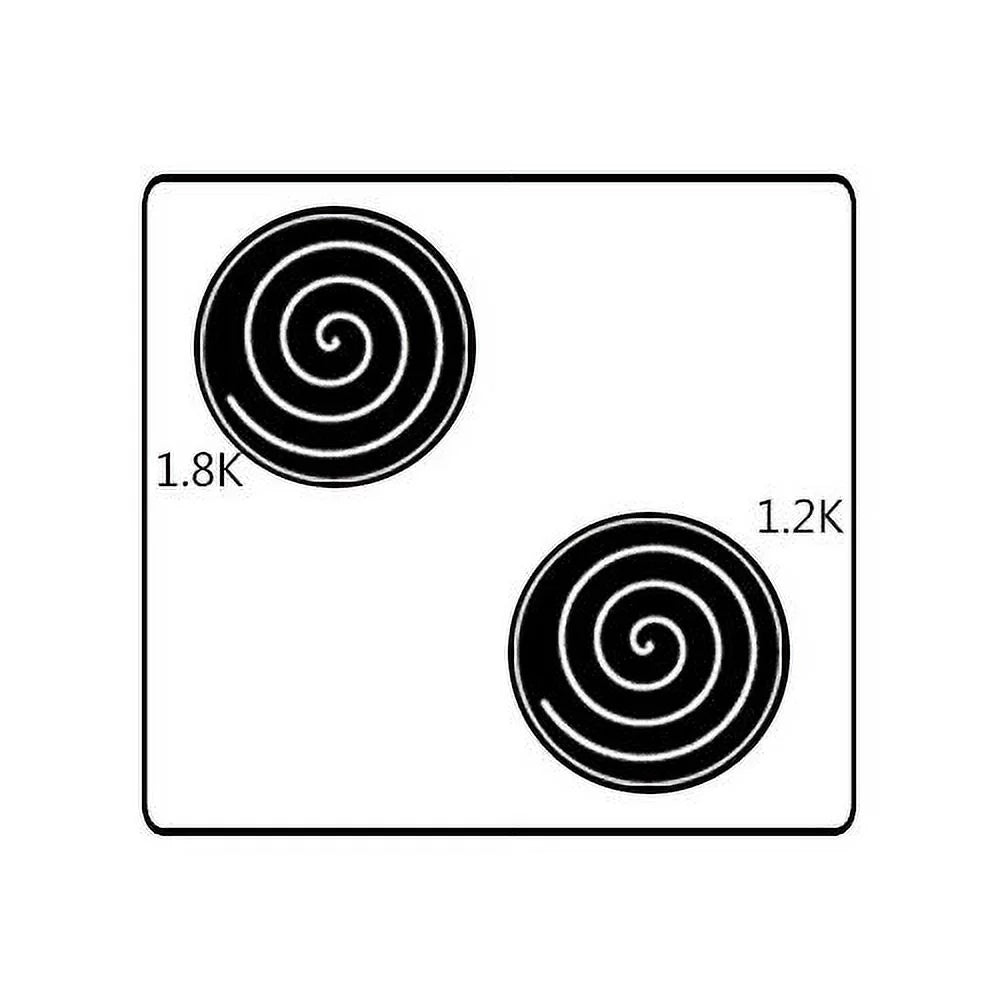 21" Wide 1800 Watt Built-In Electric Cooktop - Stainless G45665