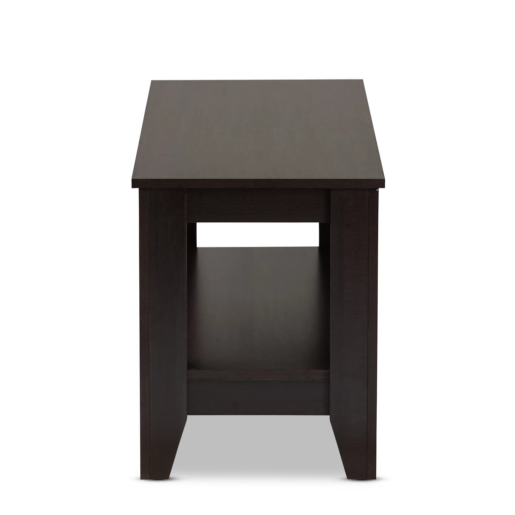 Wenge Finished Wood Coffee Table J954