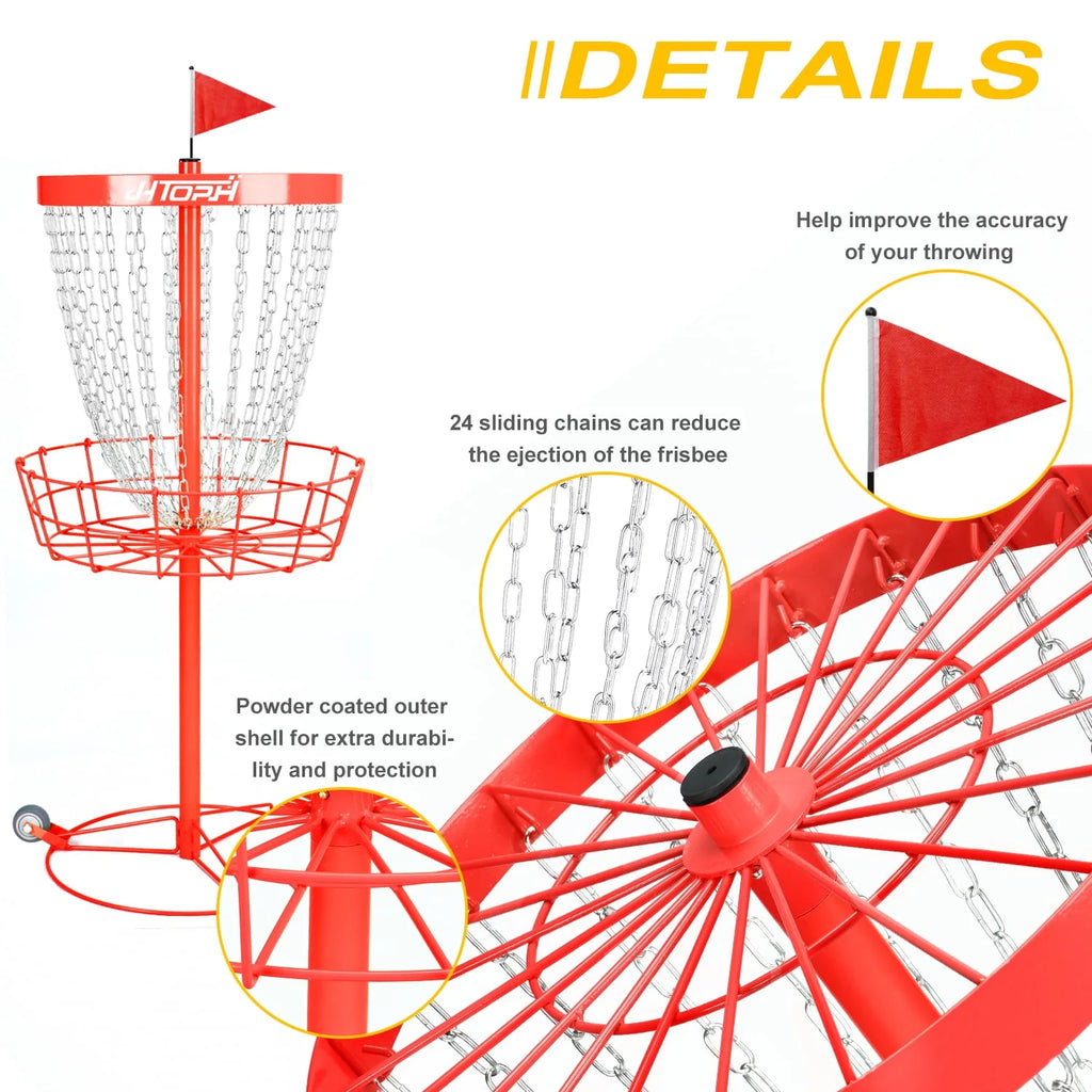Portable Disc Golf Practice Basket V288