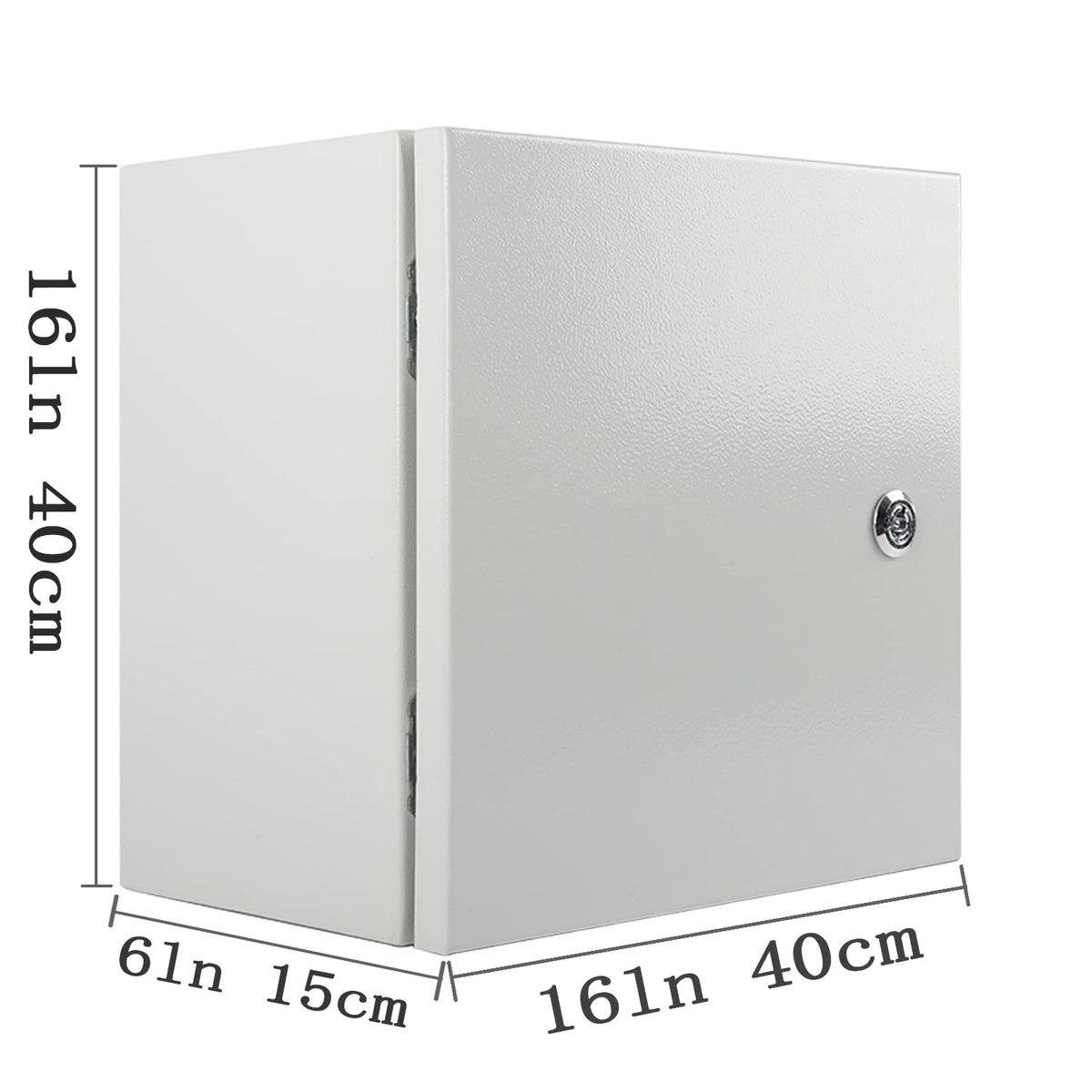 16 x 16 x 6'' NEMA 4X Steel Electrical Box with Mounting Plate Z672