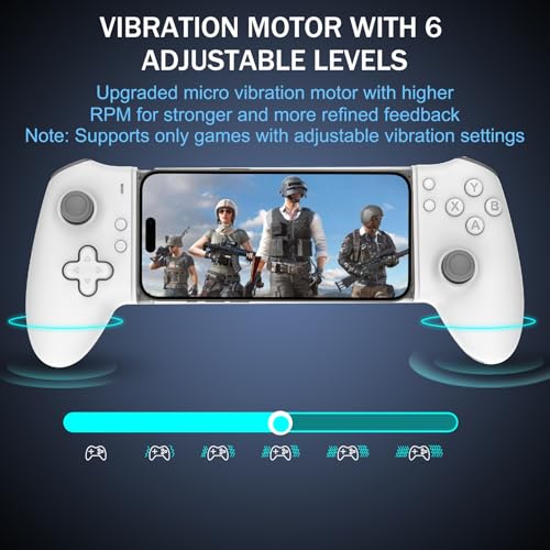 Midnight USB-C Bluetooth Mobile Gaming Controller F6648