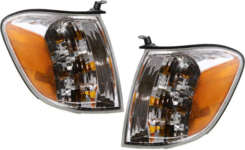 Parking Signal Light Assembly for 2005 2006 Toyota Tundra Passenger Side Double Cab J86458