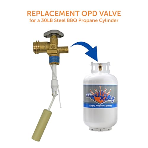 30-Pound Propane Tank Cylinder OPD Valve D855