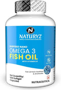 Omega 3 Fish Oil 2000 Mg with Vitamin D3 50 Softgels O61396