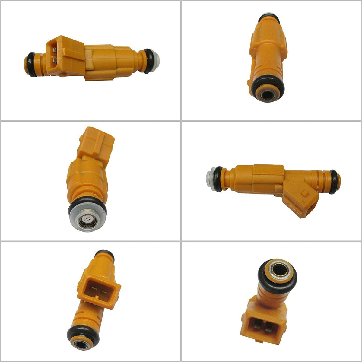 6pcs Fuel Injectors 4Holes Replacement For Jeep 4.0L L1640