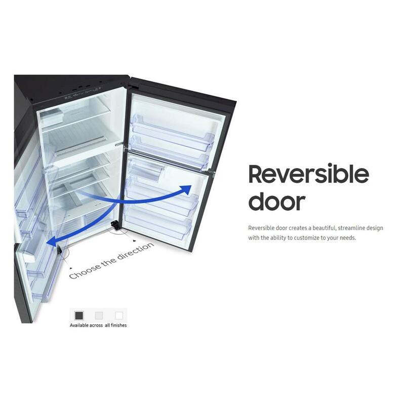 29 in. 17.6 cu. ft. Top Freezer Refrigerator with Ice Maker in Stainless Steel Q8154