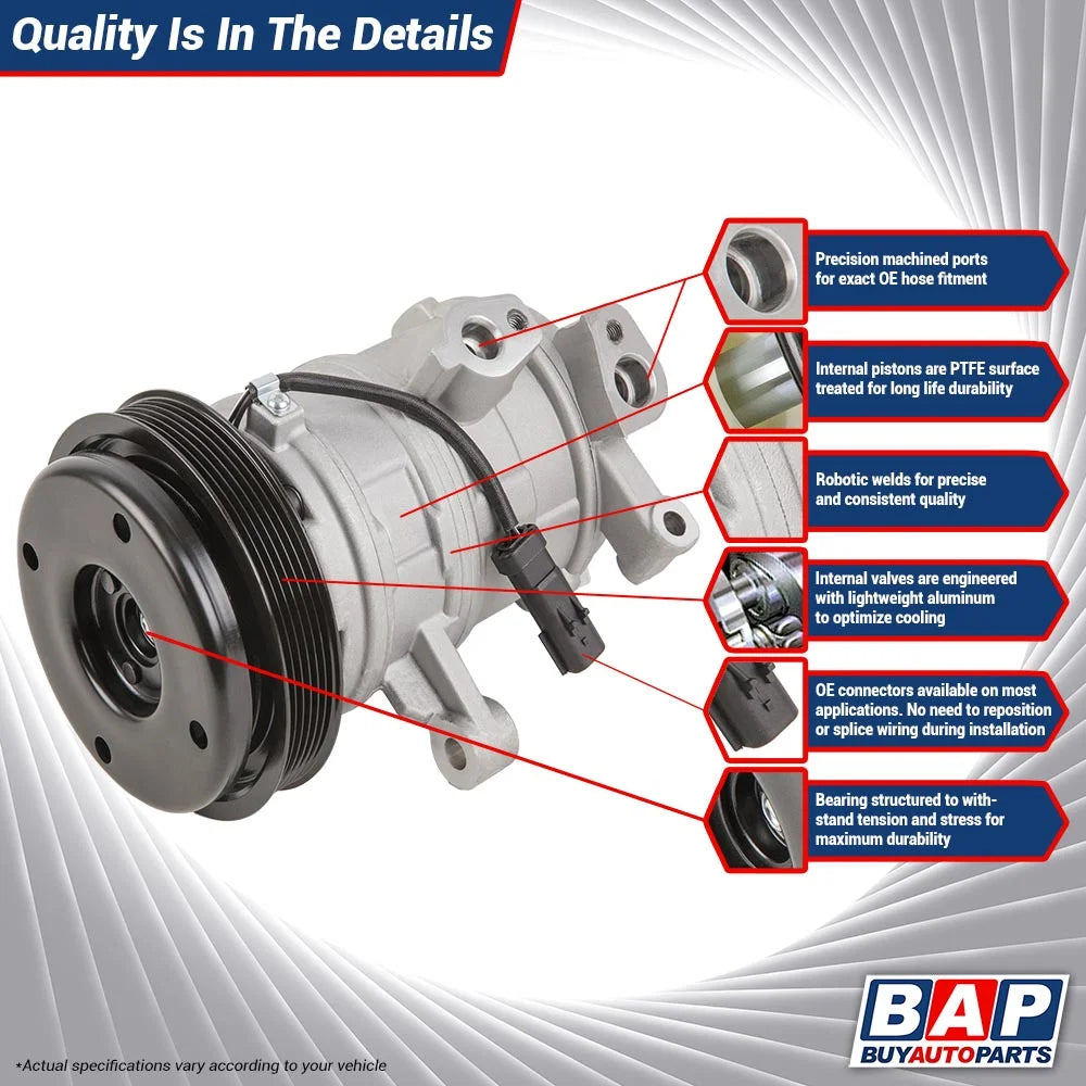 AC Compressor & A/C Clutch K7743