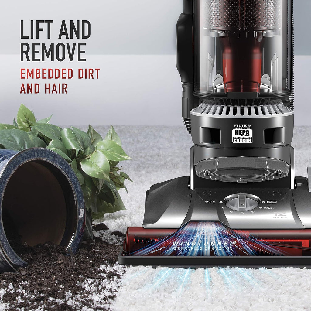 Bagless Upright Vacuum Cleaner with HEPA Media Filtration K741249