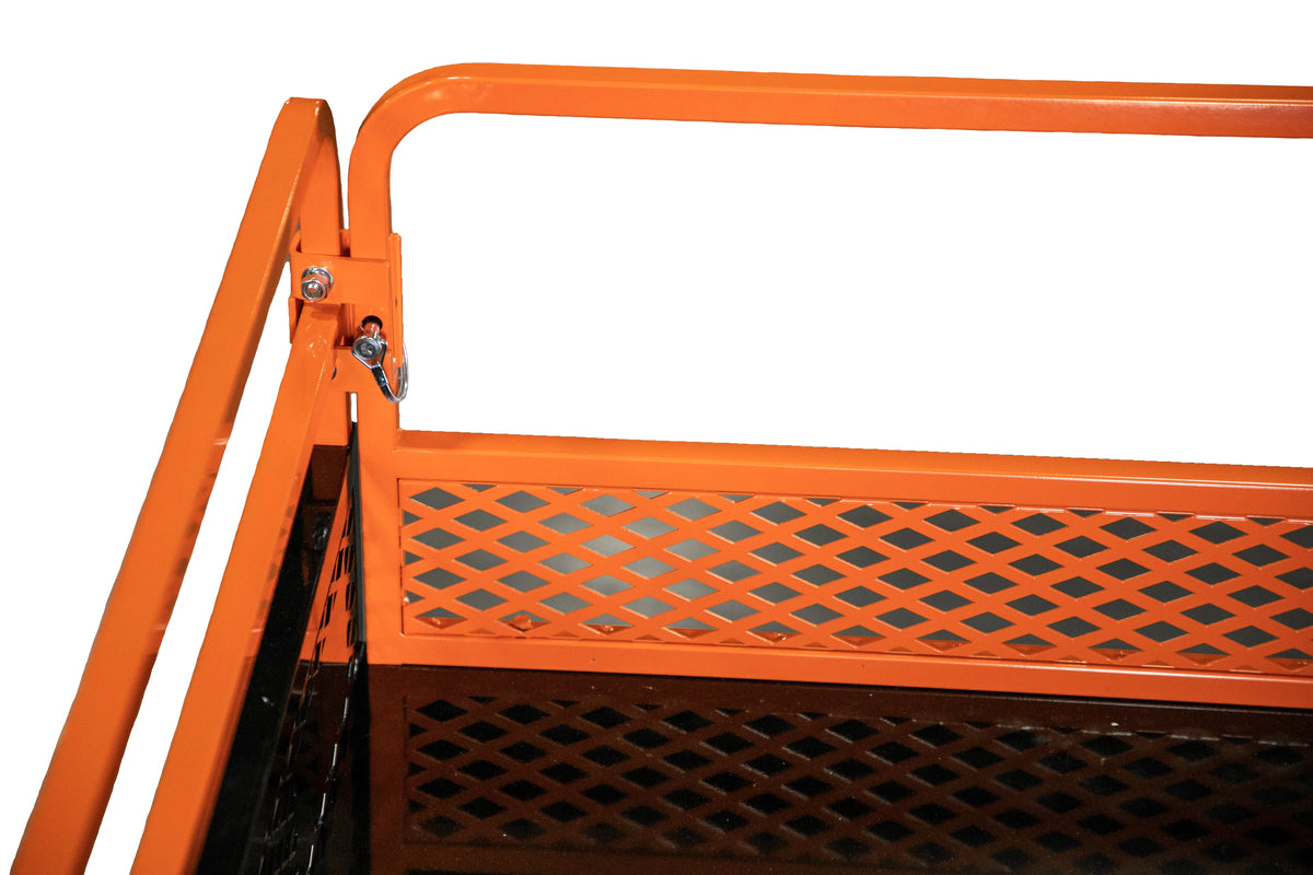 1500lb Capacity Tilt Bed Utility Cart Cargo Trailer I950