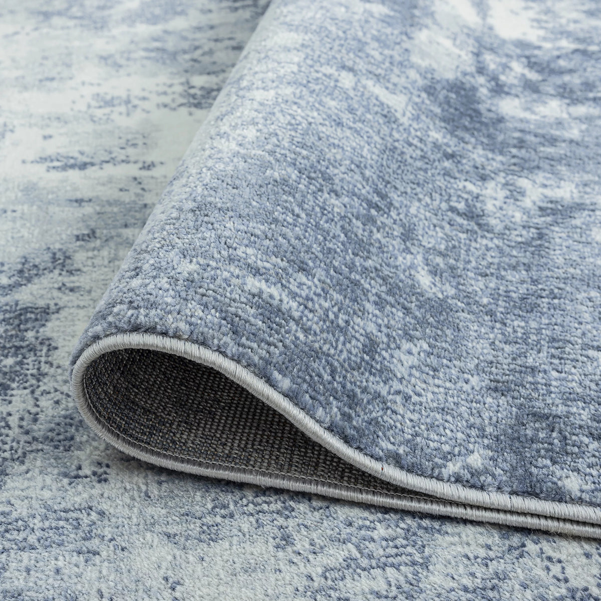 5x8 Area Rug Navy Gray T33403