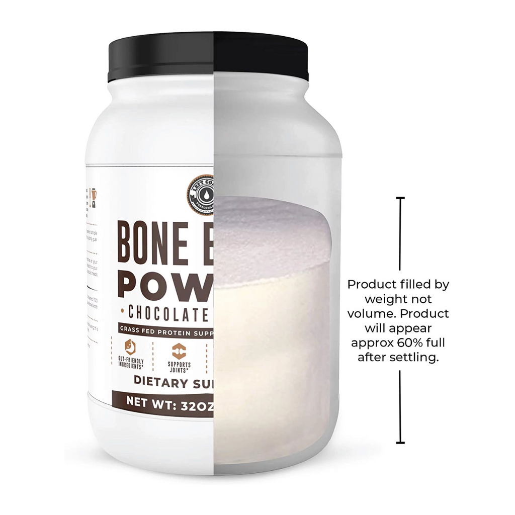 Organic Bone Broth Protein Powder, Chocolate, 2 Lb R972372