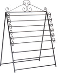 Black Easel Wall Mount Craft Storage Rack A71885