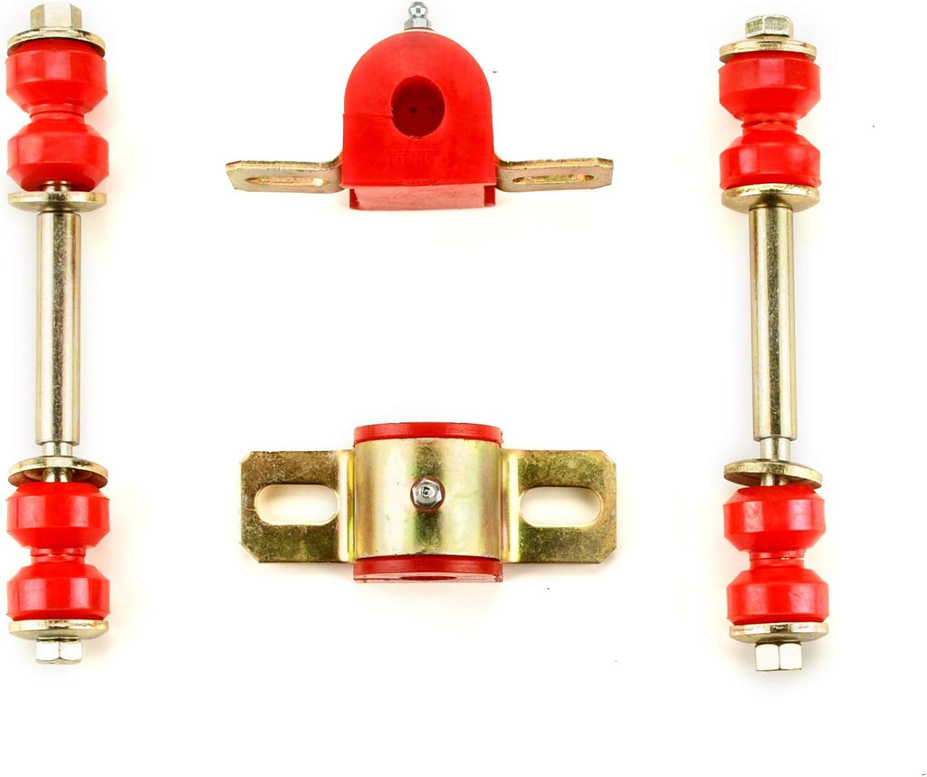 Red Polyurethane Front End Suspension Rebuild Kit (22 Piece Kit) W2971