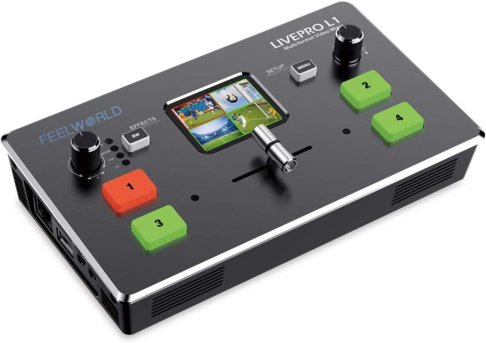 4 x HDMI Inputs Video Mixer Switcher USB 3.0 Output D909953