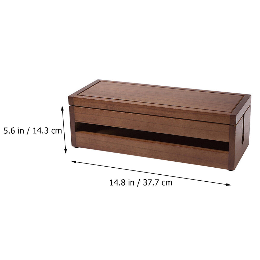 Solid Wood Cable Organizer C738202