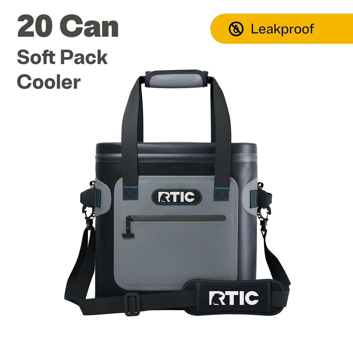 20 Can Soft Pack Cooler with Waterproof Zipper Z8589