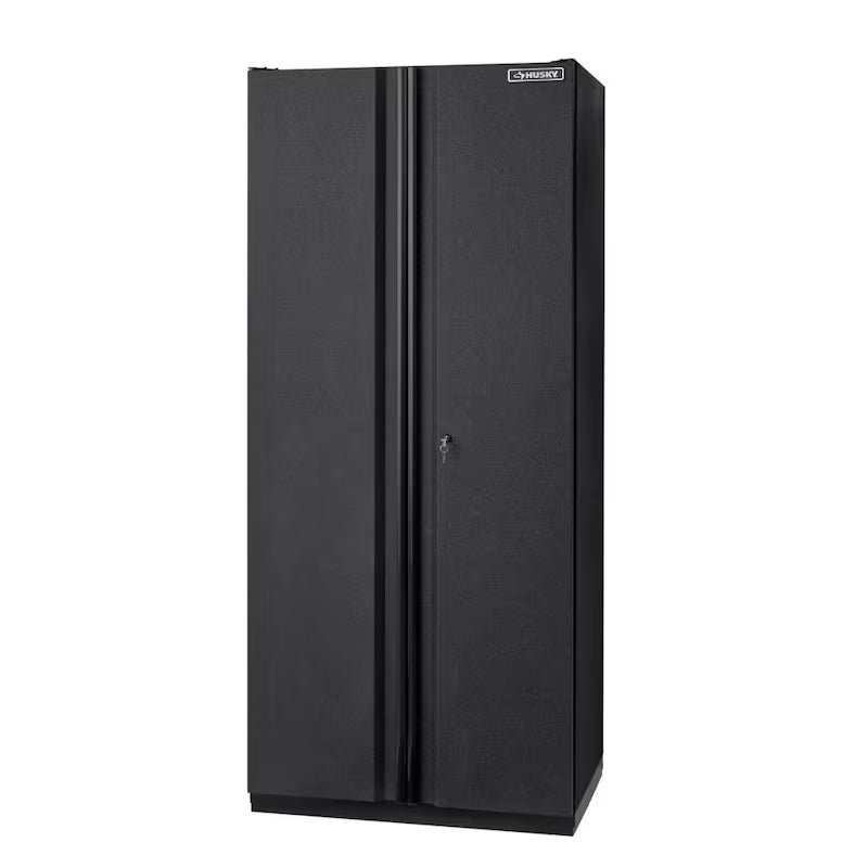 3-Piece Welded Steel Garage Storage System in Black U6886