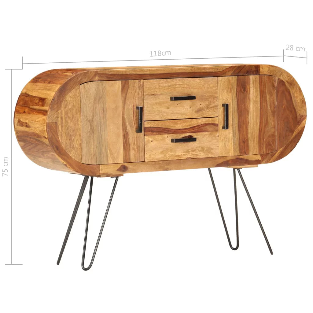 Solid Sheesham Wood Sideboard N405095
