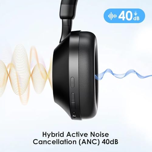 Noise Cancelling Over Ear Bluetooth Wireless Headphones I50145