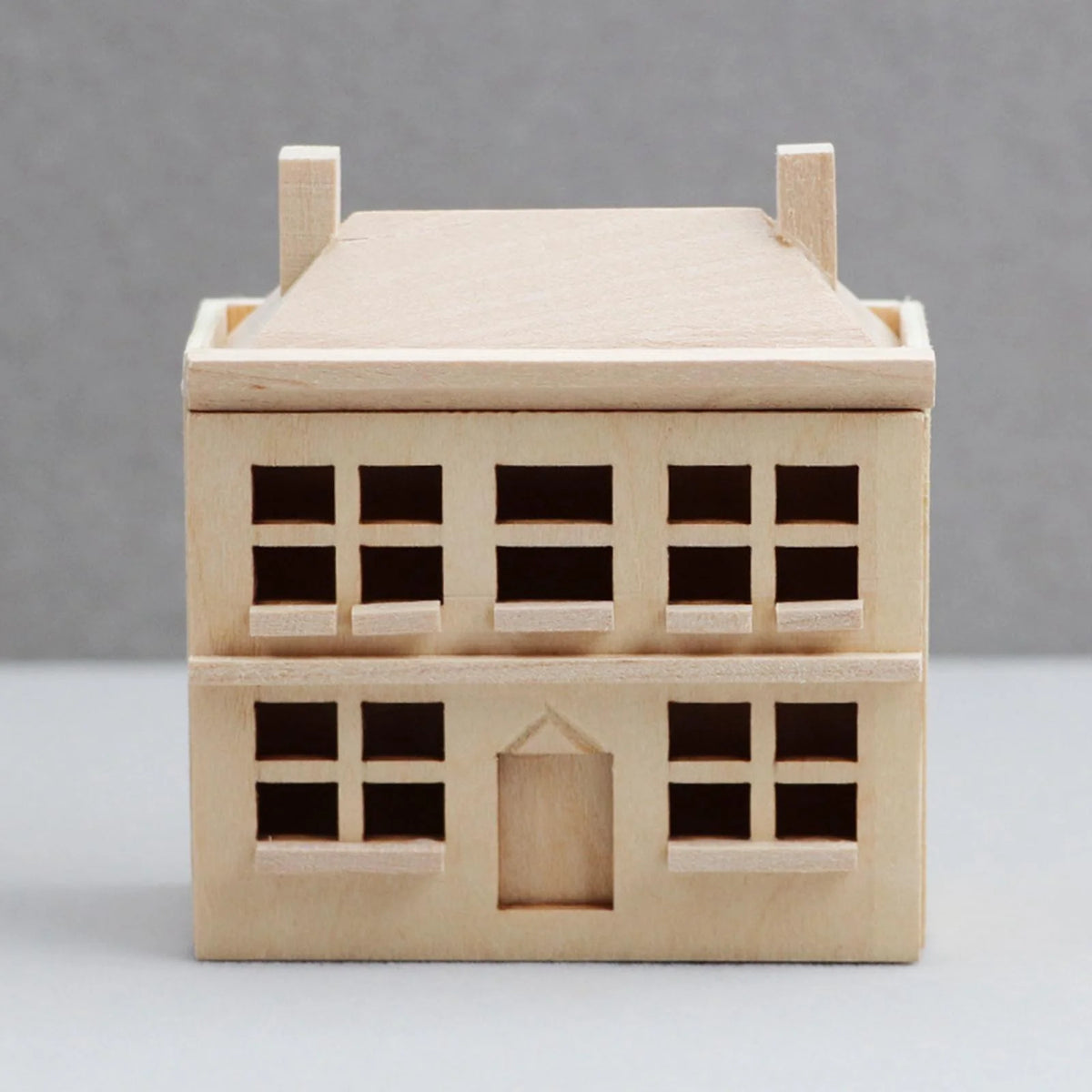 1/12 Unpainted Miniature Dollhouse Villa H53214