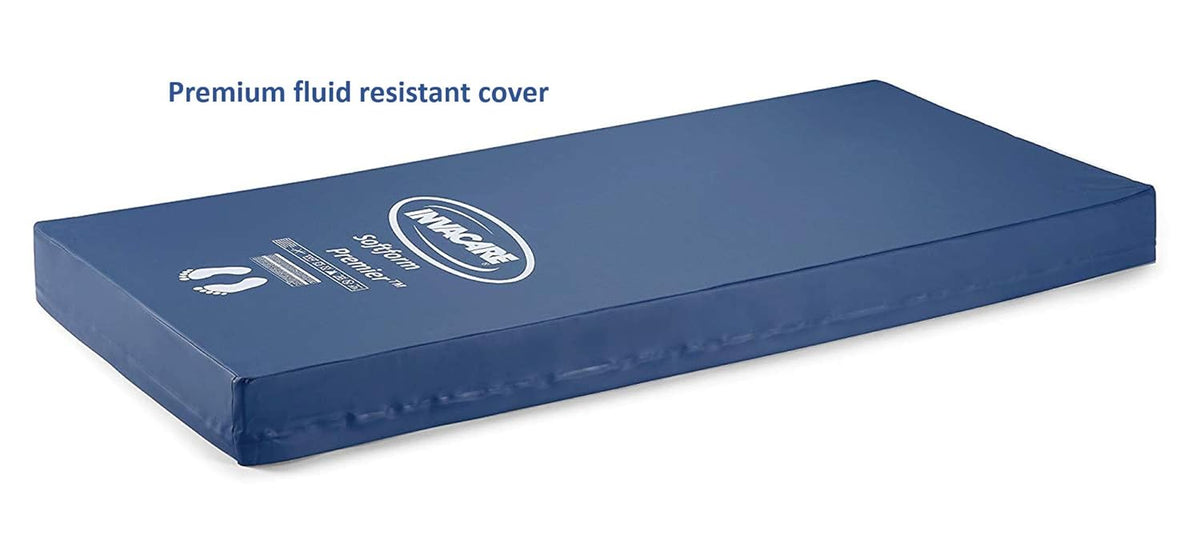 80 x 36 x 6 Blue Fluid-Resistant Homecare Bed Mattress N296404