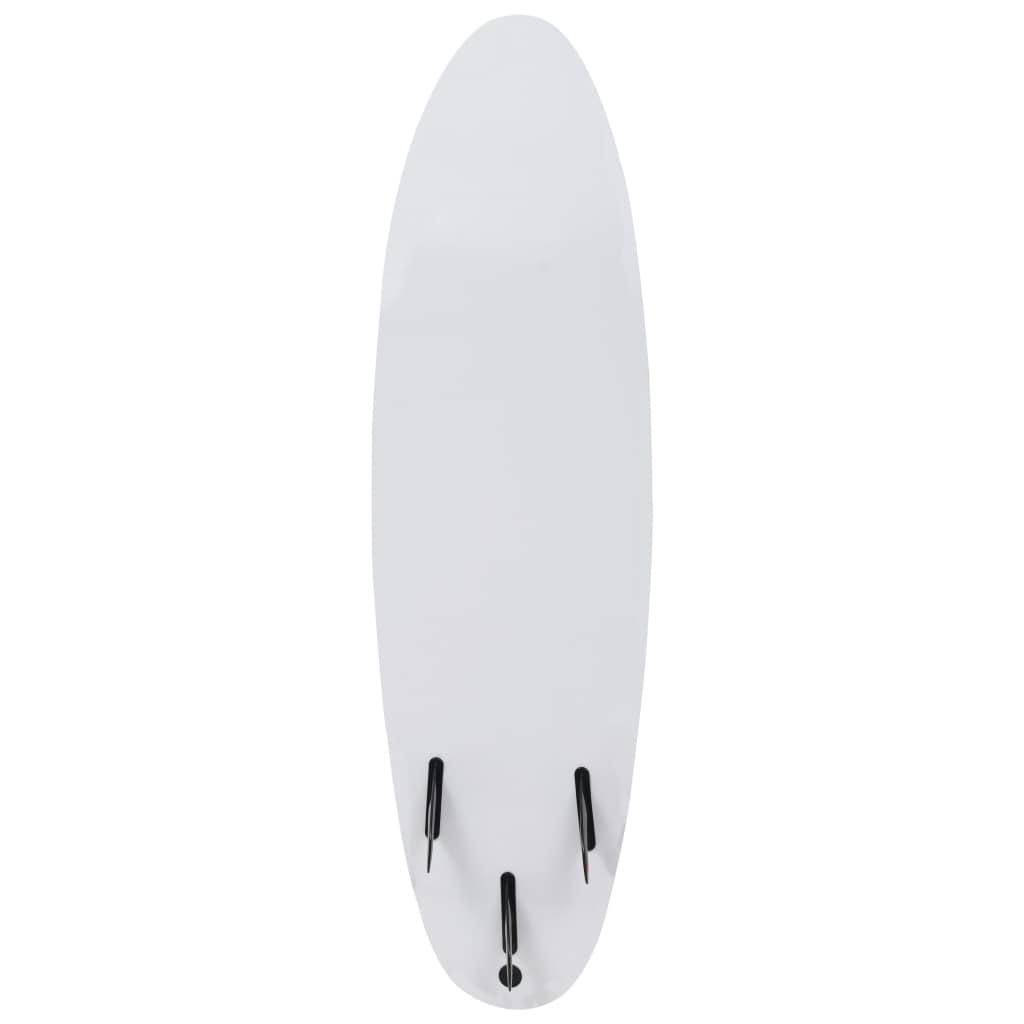 Blue and Cream Surfboard P4077