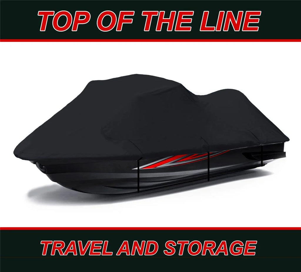 Black Trailerable Jet Ski Cover P4356