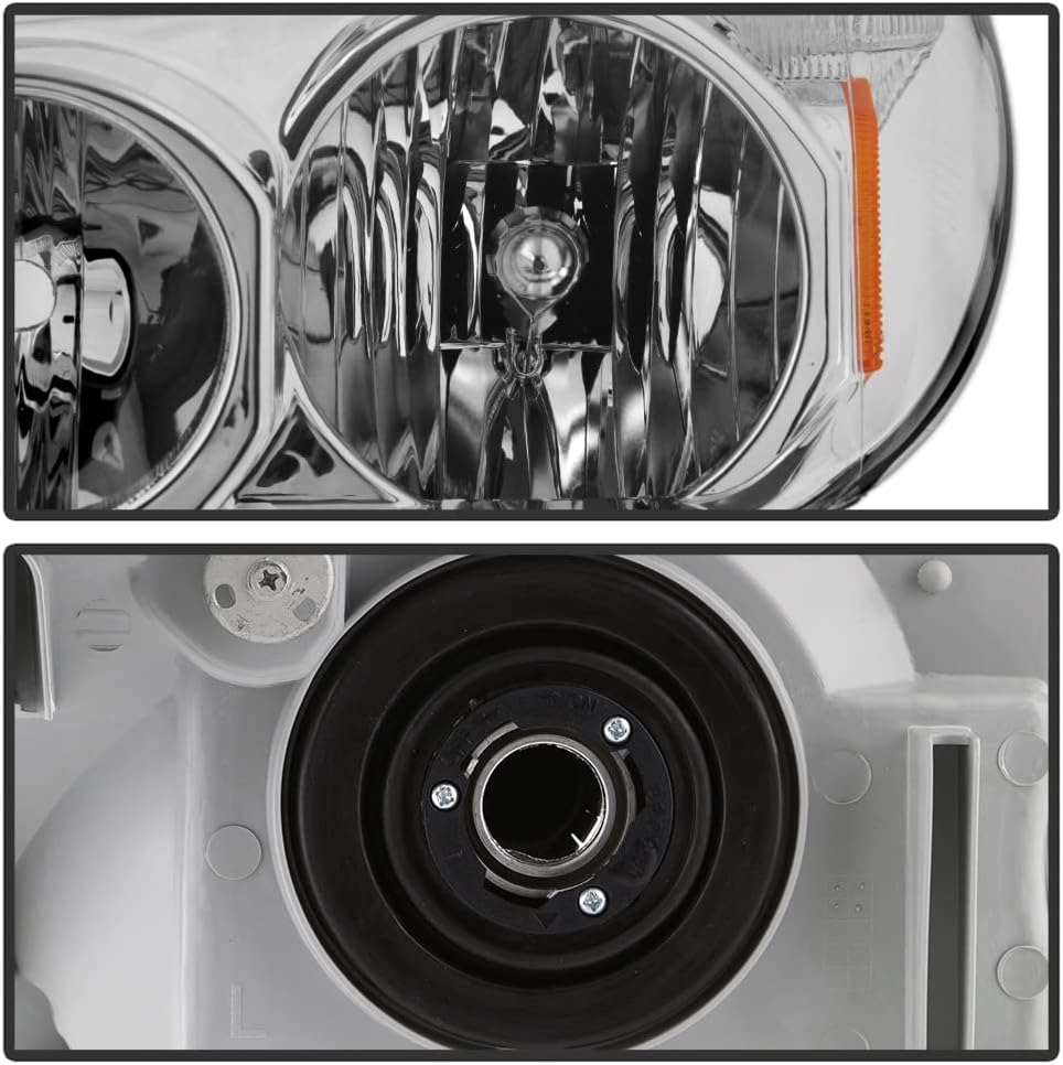 2003-2005 Toyota 4Runner Replacement Headlights Driver + Passenger Side E7789