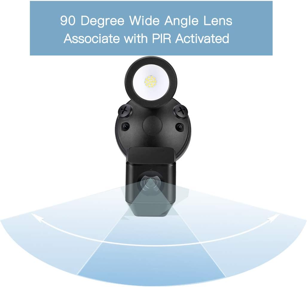 1080P Outdoor Security Light Cam with Two-Way Talk P348