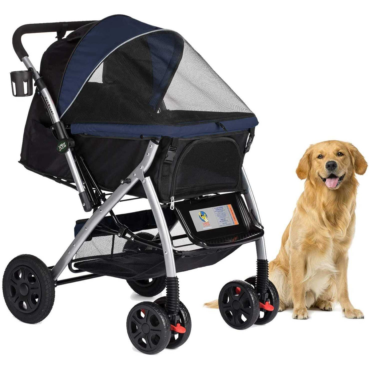 Heavy Duty Pet Stroller E7126