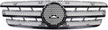 Silver Shell and Insert Grille Assembly O201