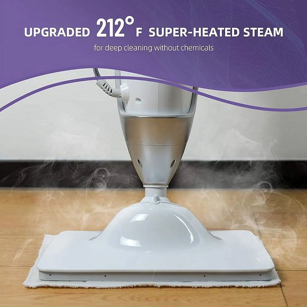 White Multi-Functional Steam Mop J7852