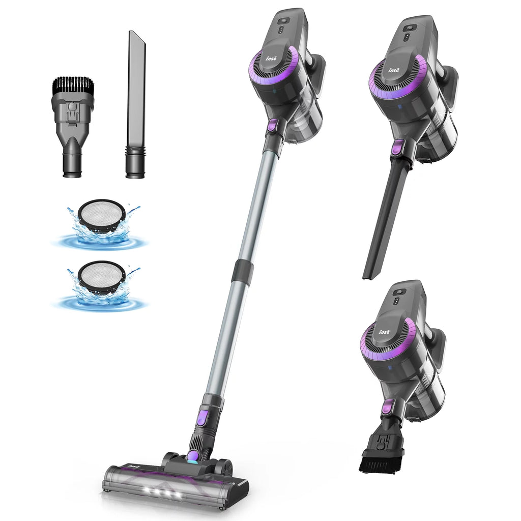 Cordless Stick Vacuum 6 in 1 Purple N7552