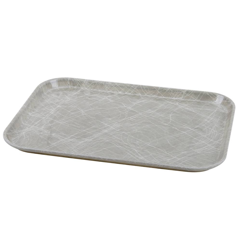 12x22 x 16 5/16x22 Rectangular Fiberglass Tray - 12/Case Z6097