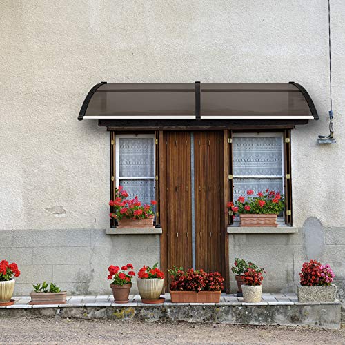 Clear Polycarbonate Window Awning 30" x 40" D736504