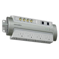 8 Outlet Cable-Sat-Telephone - Silver W32477